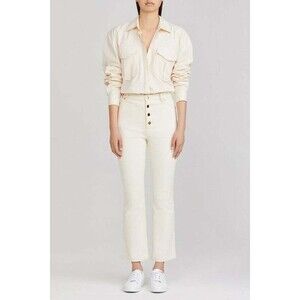 SIGNIFICANT OTHER LENNY JEANS CREAM Boutique Pants MRP $229 NWT Womens Size 4